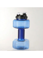 Dumbbell water bottle 550ml for fitness & everyday life | 2-in-1 design