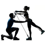 8-in-1 Portable Pilates Bar Kit with Resistance Band, Foot Loop, Ideal for Home Total Body Workout, Gym, Weightlifting