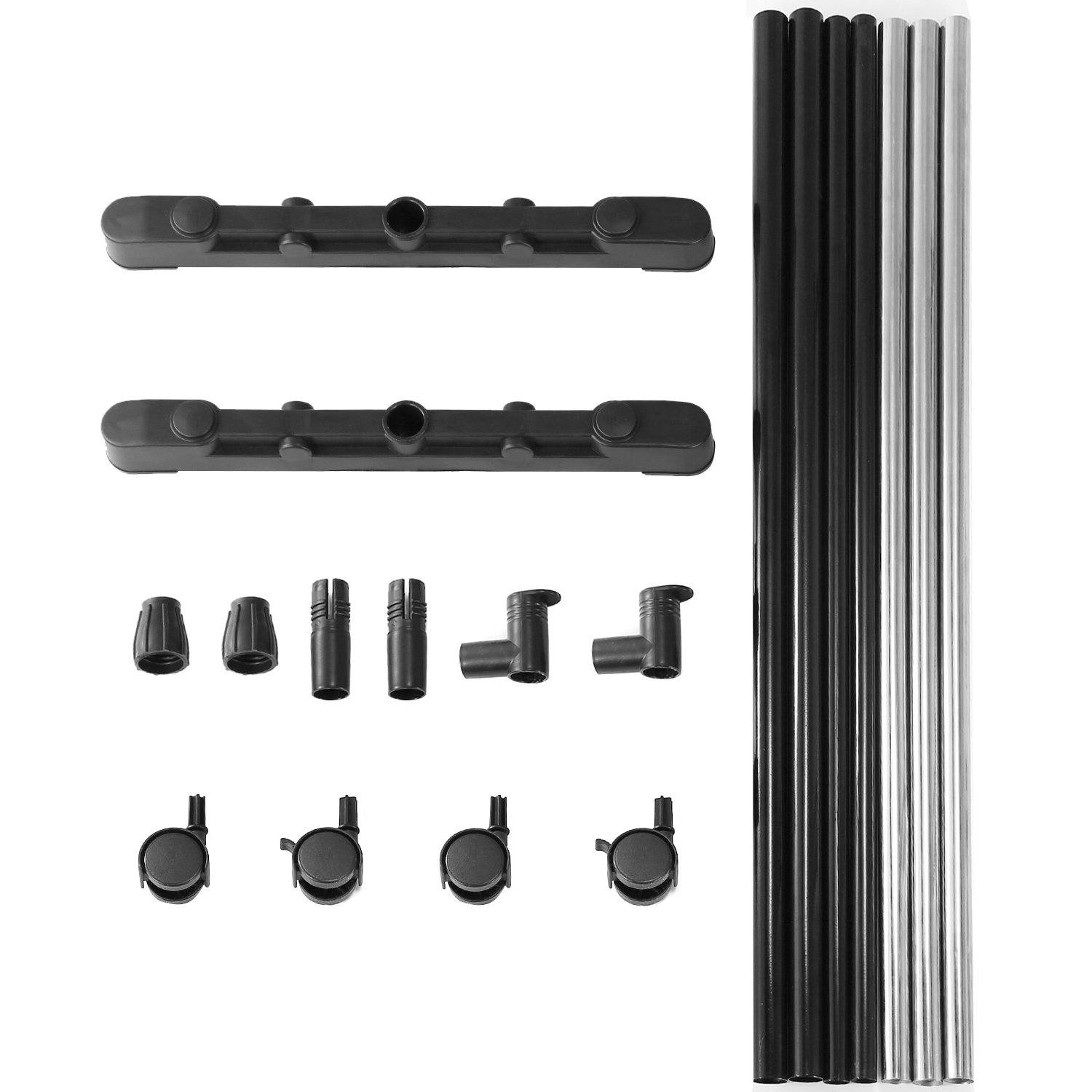 15 kg./33 lbs. height-adjustable clothing rack