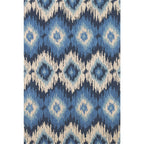 Tribal Gabbeh Abstract Rug Diamond Geometric Rug Polyester Washable Non-Slip Stain-Resistant Rug for the Bedroom