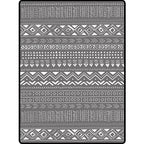 Scandinavian Geometric Chevron Rug Southwest Tribal Rug Synthetic Pet Friendly Area Rug for Living Room
