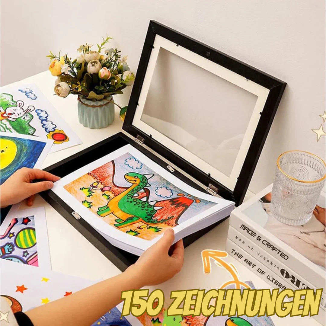 Picture frame - for up to 150 drawings