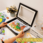 picture frame for storing and presenting children's art