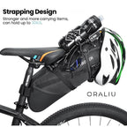 Waterproof Bike Saddle Bag – 10L Capacity, Lightweight & Durable Cycling Seat Pack
