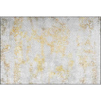 Gray Bedroom Rug Modern Abstract Chevron Stripe Pattern Rug Polyester Washable Rug
