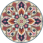 Unique Southwest Rug Brown Americana Rug Synthetic Non-slip Underlay Rug for Bedroom