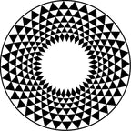 Moroccan floral geometric rug black and white polyester rug non-slip backing area rug for bedroom