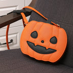 Halloween Messenger Bag – Minimalistic Shoulder Bag in Solid Colors