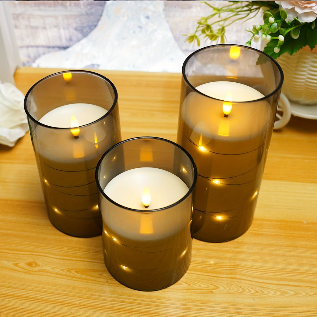 StarGlow LED Candle Set – Enchanting Atmosphere for Home