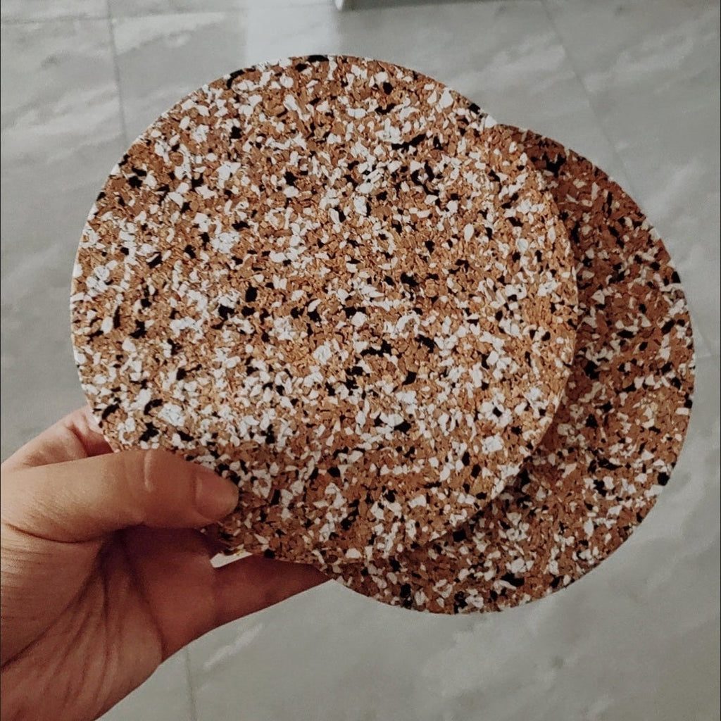 Colorful Cork Cup Coaster