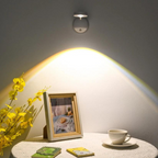Wireless LED Spotlight | 360° Rotation & Dimmable with Motion Sensor