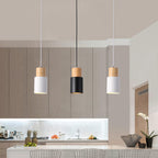 SinglePend - Nordic Macaron Cylinder Aluminium 1-flame LED pendant lamp