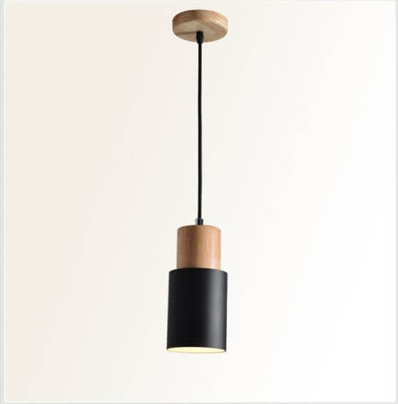 SinglePend - Nordic Macaron Cylinder Aluminium 1-flame LED pendant lamp