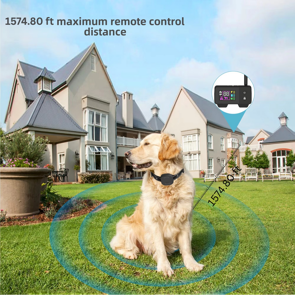Ultimate Safety 1,574.8 feet Wireless Dog Fence System with Rechargeable, Waterproof Collar