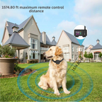 Ultimate Safety 1,574.8 feet Wireless Dog Fence System with Rechargeable, Waterproof Collar