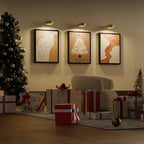 2 + 1 | Wireless Picture Lights – No Drilling, Rechargeable, Color Change with Remote Control
