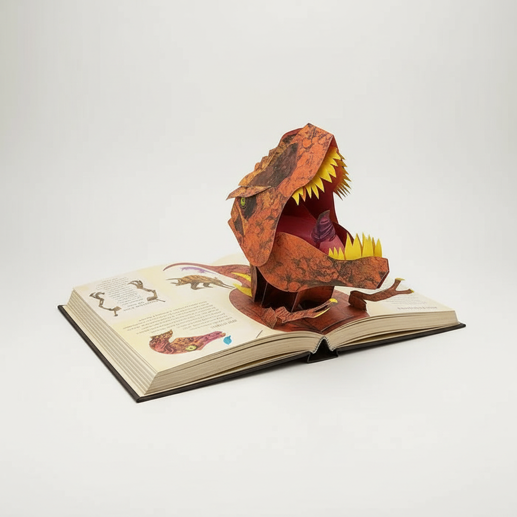 3D Pop-up Book Dinosaurs