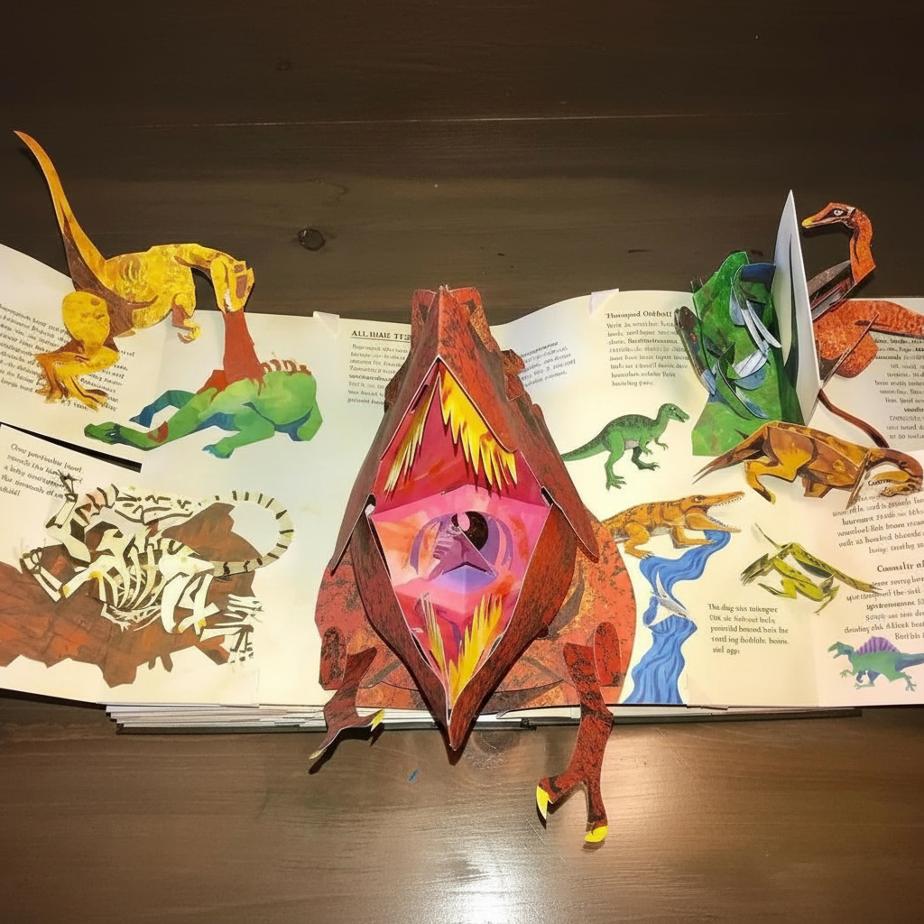 3D Pop-up Book Dinosaurs