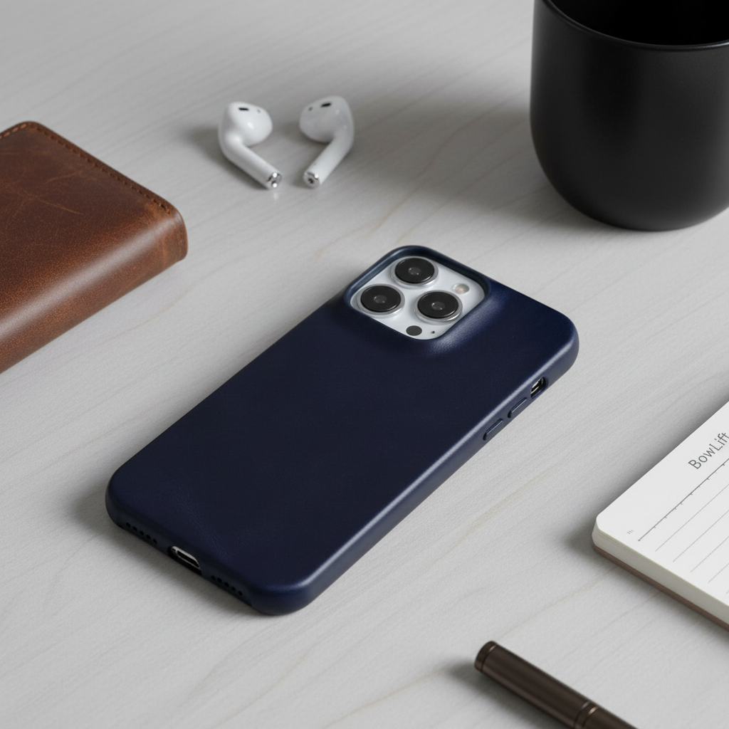 Oil Wax Genuine Leather Apple iPhone Case