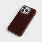 Oil Wax Genuine Leather Apple iPhone Case