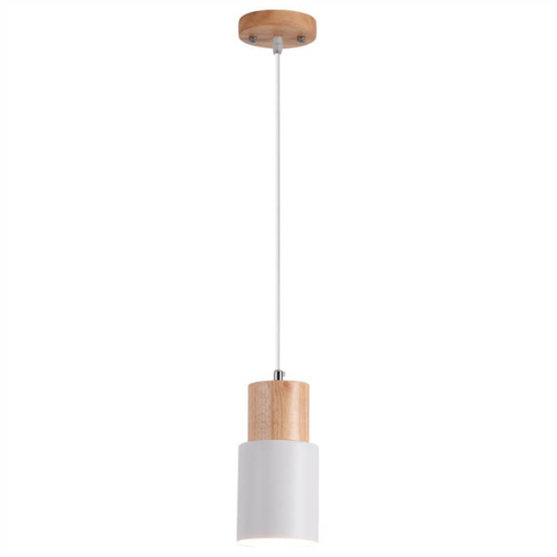 SinglePend - Nordic Macaron Cylinder Aluminium 1-flame LED pendant lamp