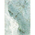 Modern Ombre Design Carpet Light Green Polyester Carpet Washable Non-Slip Underlay Living Room Carpet for Bedroom