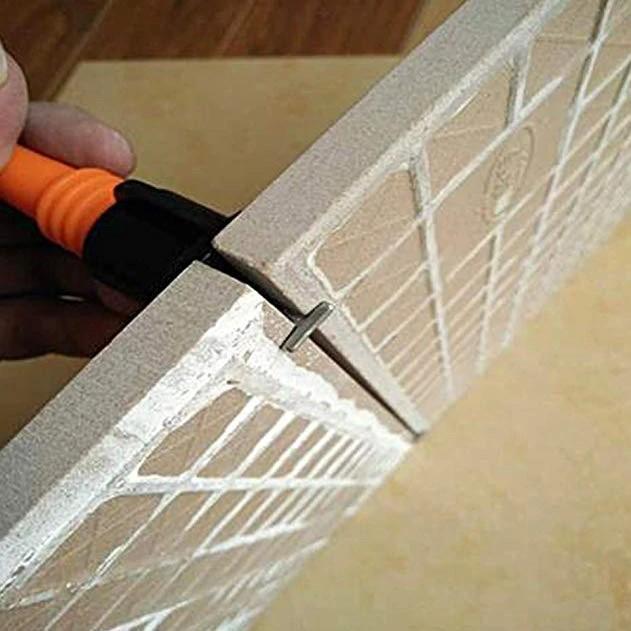 Reusable tile leveling system