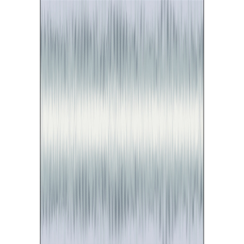 Nordic Modern Rug in Ivory Abstract Stripe Pattern Rug Polyester Machine Washable Rug for Home Decoration