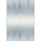 Nordic Modern Rug in Ivory Abstract Stripe Pattern Rug Polyester Machine Washable Rug for Home Decoration