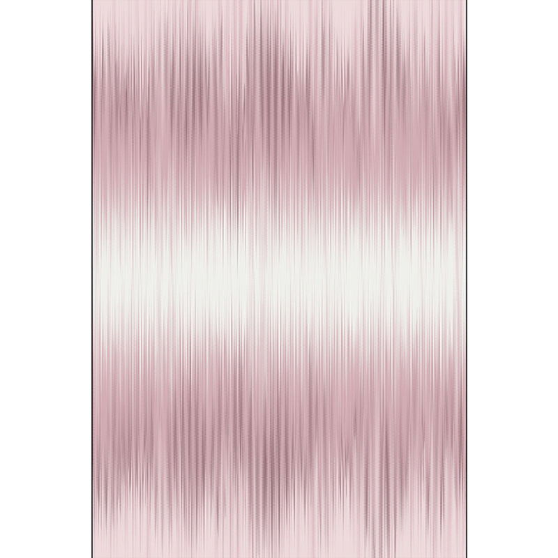 Nordic Modern Rug in Ivory Abstract Stripe Pattern Rug Polyester Machine Washable Rug for Home Decoration