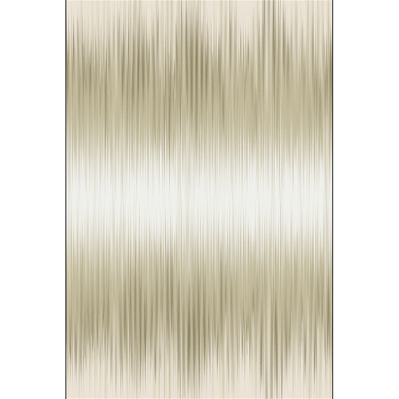 Nordic Modern Rug in Ivory Abstract Stripe Pattern Rug Polyester Machine Washable Rug for Home Decoration
