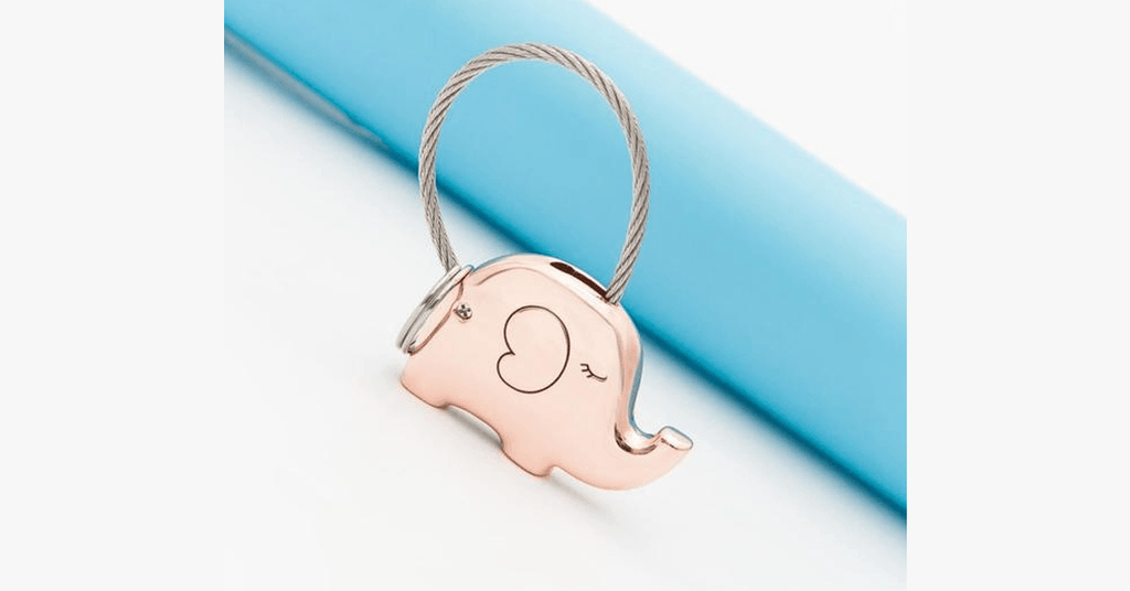 Elephant Love Keychain Set