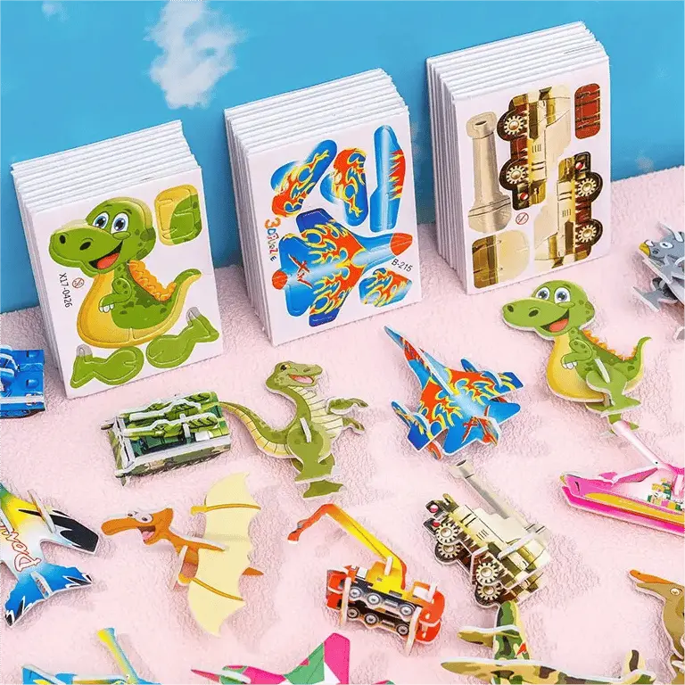 Educational 3D Puzzle Set for Kids – Fun & Learning Combined