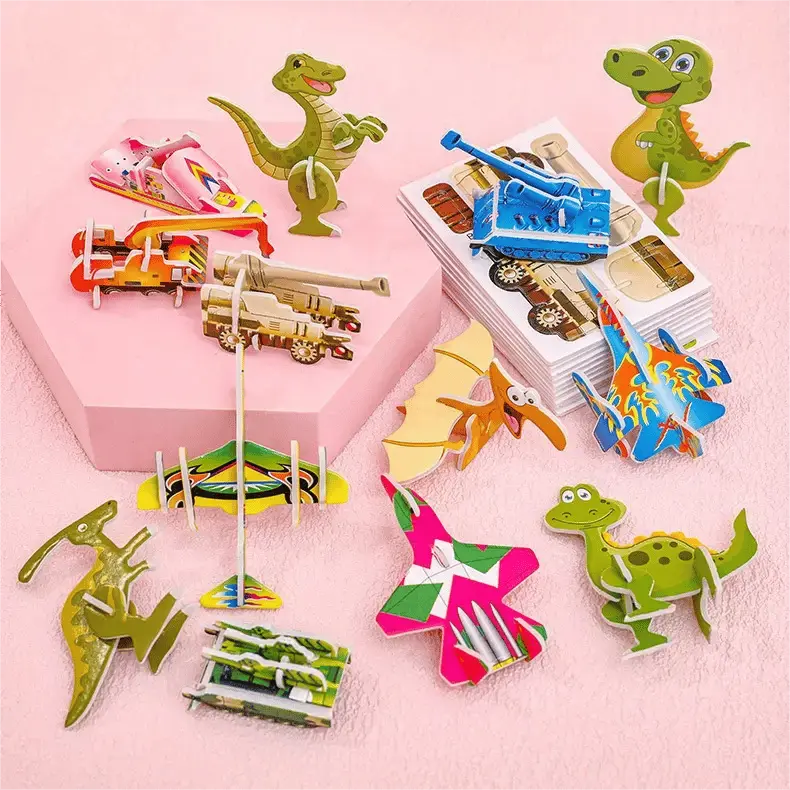 Educational 3D Puzzle Set for Kids – Fun & Learning Combined