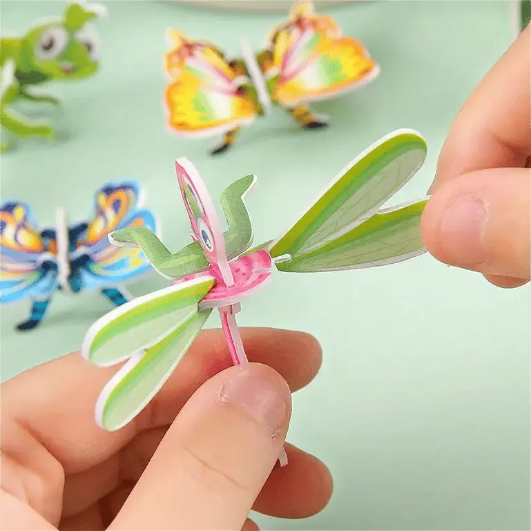 Educational 3D Puzzle Set for Kids – Fun & Learning Combined