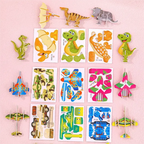 Educational 3D Puzzle Set for Kids – Fun & Learning Combined