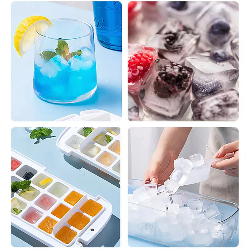 CoolCatcher – Handy Ice Cube Maker with Collection Tray
