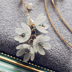 Asymmetrical Flower Earrings