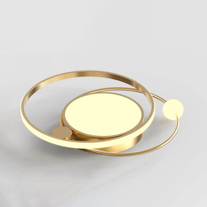 Nordic Round Circle LED Ceiling Light flush mounted