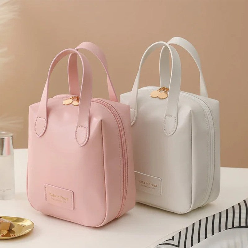 Large capacity waterproof cosmetic bag