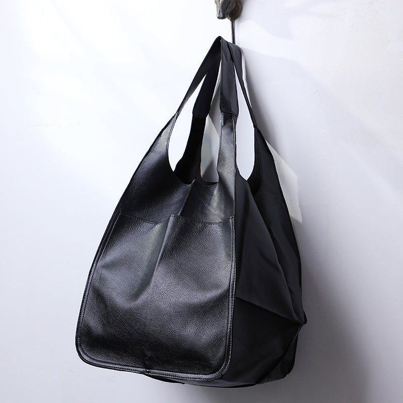 Oversized Leather Weekend Bags
