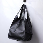 Oversized Leather Weekend Bags
