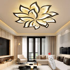 Modern Flower-Shaped LED Ceiling Light for Home Décor