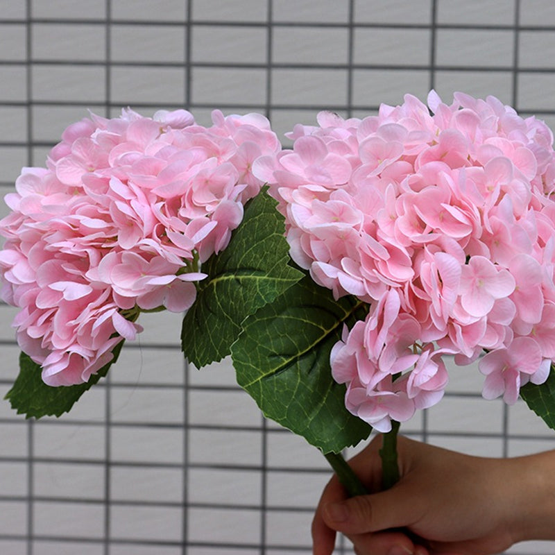 Artificial Hydrangea Flowers Outdoors