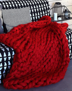 Knitted Asymmetrical Women's Sweater