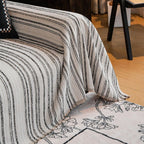 Regal Stripes Chenille Sofa Cover