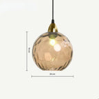 Glass Ball Pendant Lamp - LumiSphere