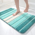 Lumiere Striped Absorbent Bath Mat