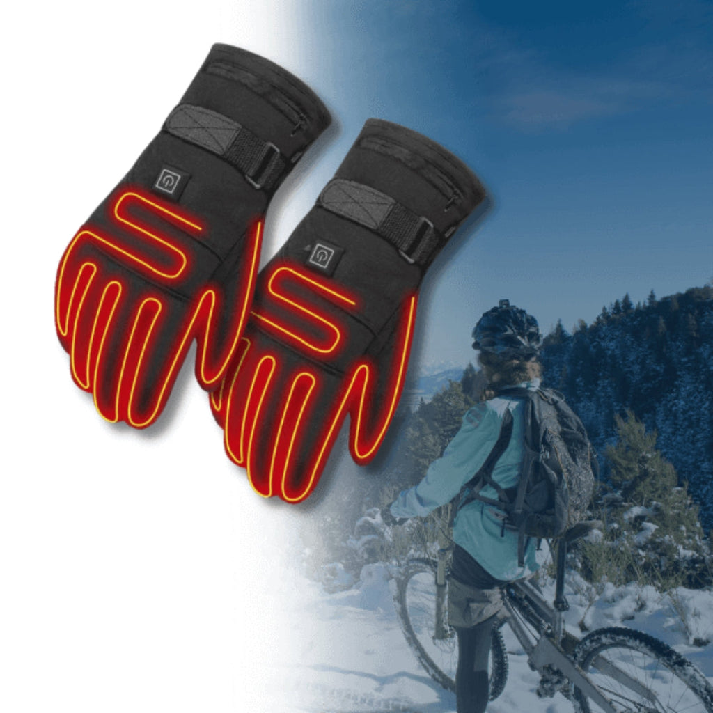 Electric Heated Winter Gloves – Adjustable Heat and Touchscreen Compatible