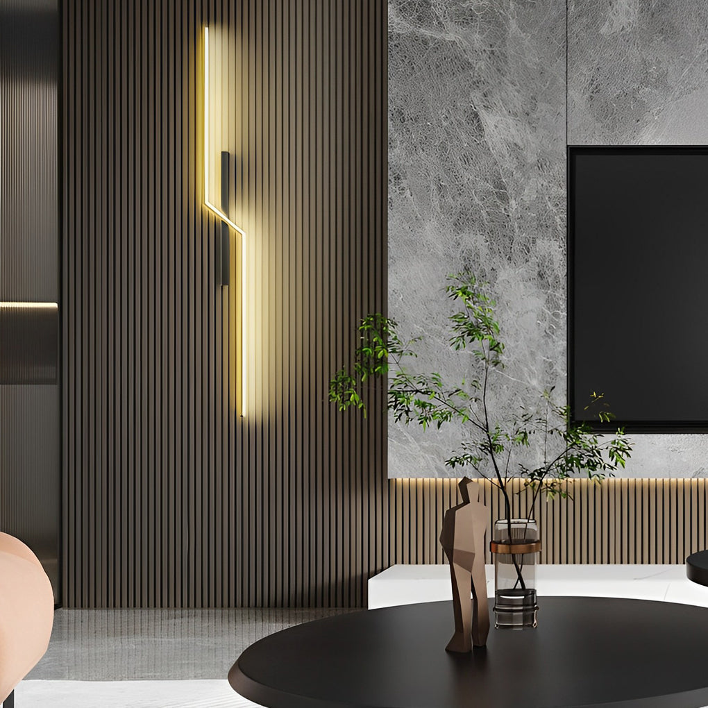Lines Creative LED Modern Minimalist Wall Lamp Decorative Wall Lights Lighting